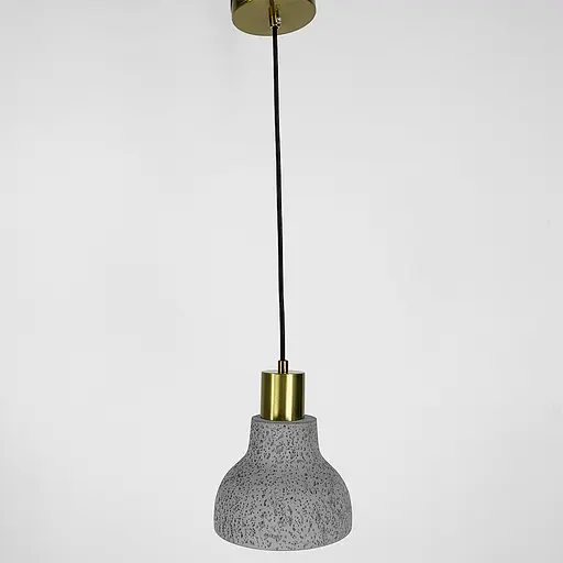 Подвес Terrazzo Toco с серым бетонным плафоном в стиле Ар-деко | Line F | Арт. MJ167/1 GR - фото 8