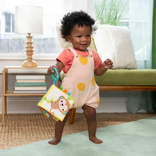 Книжка-іграшка м'яка Bright Starts Safari Buddies розвивальна (17469) - фото 6