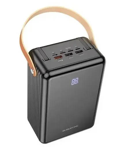 Універсальна зарядна батарея Borofone BJ32 80000mAh Terra 22.5W+PD20W (Чорний)