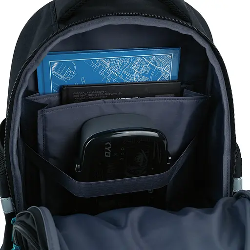 Рюкзак GoPack Education 2606S Speed Zone Черный (GO26-2606S-6) - фото 13