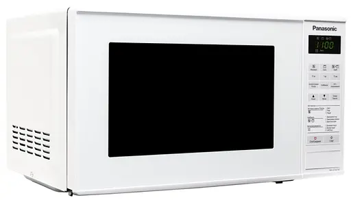 Мікрохвильова піч Panasonic NN-GT261 20л 800Вт гриль дисплей білий NN-GT261WZPE