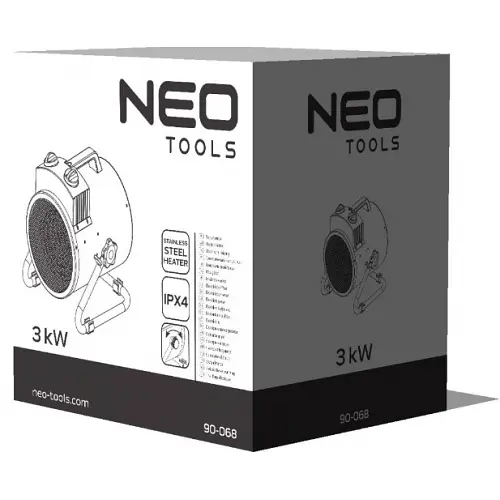Теплова гармата Neo Tools 3 кВт (90-068) - фото 8