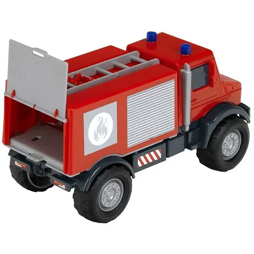 Пожарный автомобиль Klein Unimog с этикеткой (3815) - фото 2
