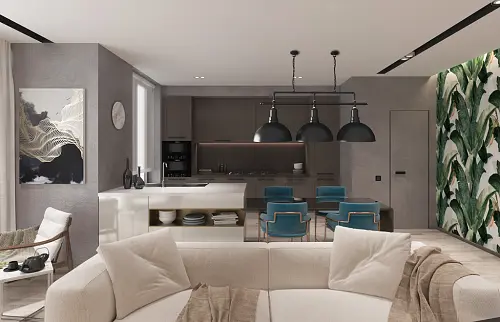 Люстра 3Round, PikArt арт. 2827 Чорний - фото 4