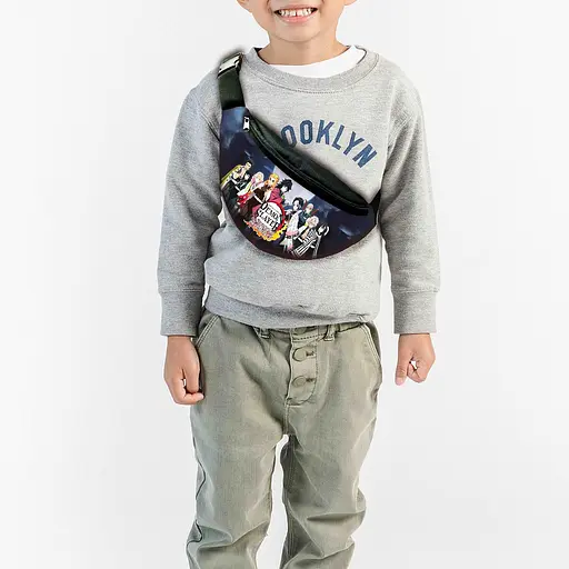 Сумка-бананка дитяча Клинок, що розсікає демонів, Аніме 32х15см, через плече для хлопчика (00294)