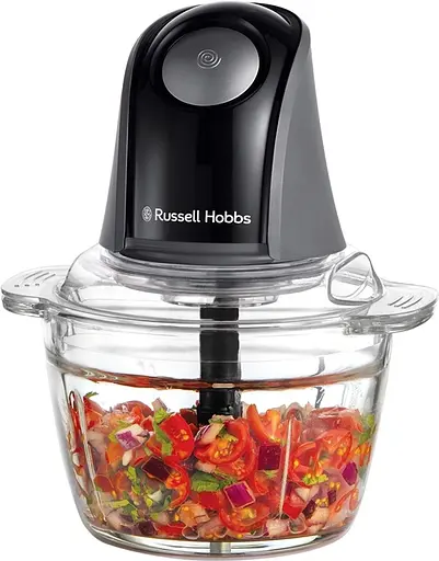 Кухонний подрібнювач Russell Hobbs Matte Charcoal Mini Chopper 27131-56 - фото 2