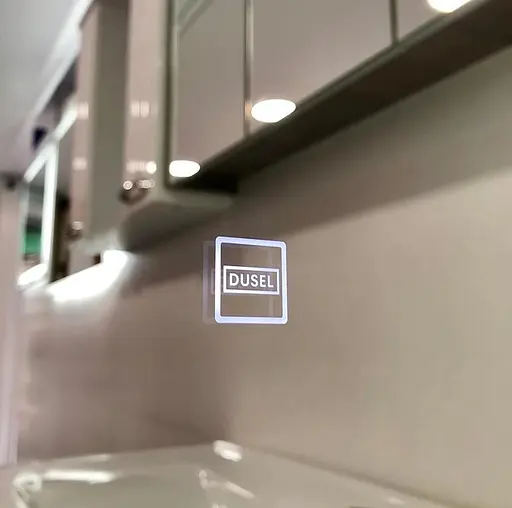 Дзеркало Dusel DE-M3021 75x120, Білий - фото 2