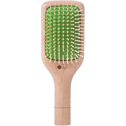 Гребінець O'right Paddle Brush масажний великий з натурального бука - фото 1