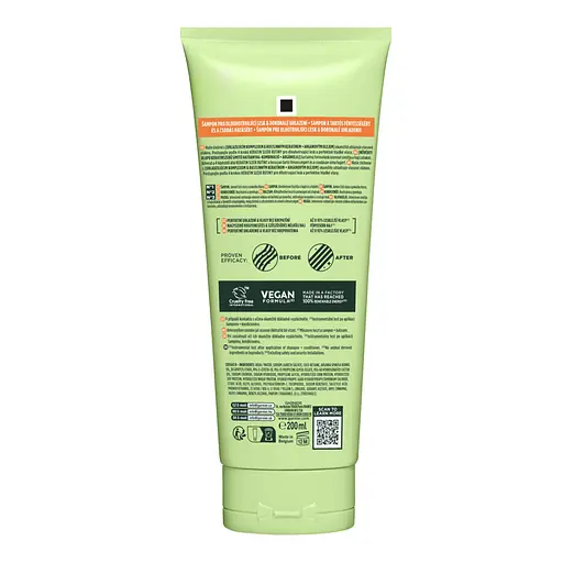 Шампунь для пухнастого та сухого волосся Garnier Fructis Keratin Sleek для розгладження та надання блиску 200 мл - фото 8