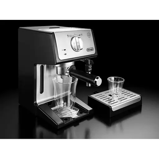 Кофеварка DeLonghi ECP 35.31 BK Steel эспрессо с трубкой-капучинатором 15 бар - фото 7