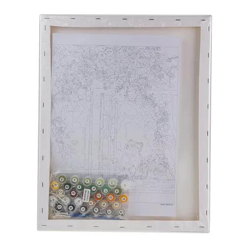 Набір для розпису по номерах "Березневий кіт" 40*50 см, IDEA2-GX45197, ТМ "99IDEAS" - фото 6