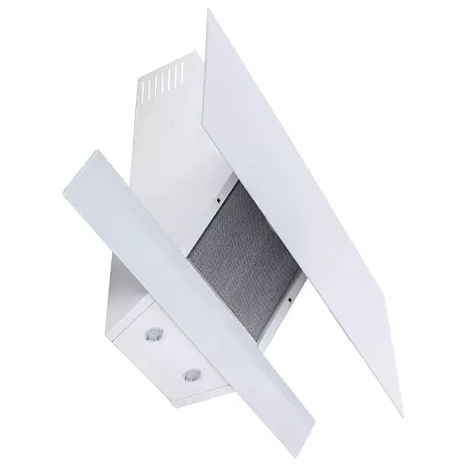 Вытяжка декоративная наклонная Минола HVS 9412 WH 850 LED - фото 6