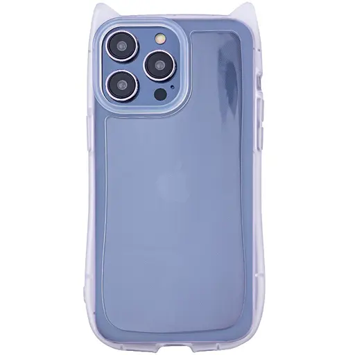 Чохол TPU Cat для Apple iPhone 14 Pro 6.1 Transparent - фото 1