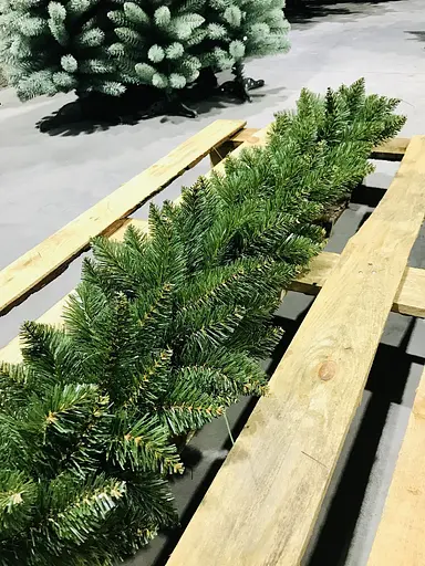 Гірлянда хвойна Hvoya Elegant з плівки зелена 16 м - фото 4