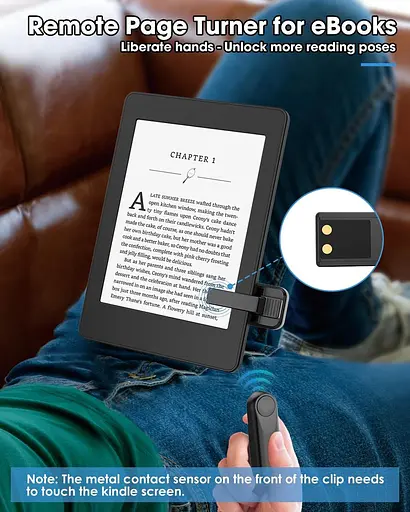 Радіочастотний пульт дистанційного керування для перегортання сторінок Kindle Paperwhite - фото 5
