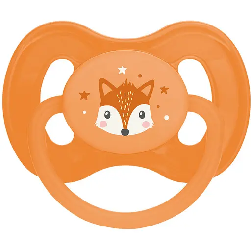 Пустышка латексная круглая Canpol babies Cute Animals 6-18 мес. в ассортименте (22/594_new)