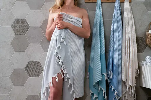 Рушник Ardesto SPA 90х170 см 100% бавовна сірий (ART2690GR)  - фото 12