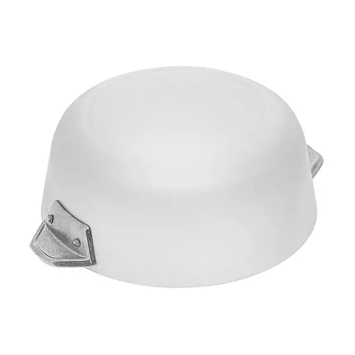 Кастрюля алюминиевая с крышкой 2 л, Полімет Серый 83389 - фото 9