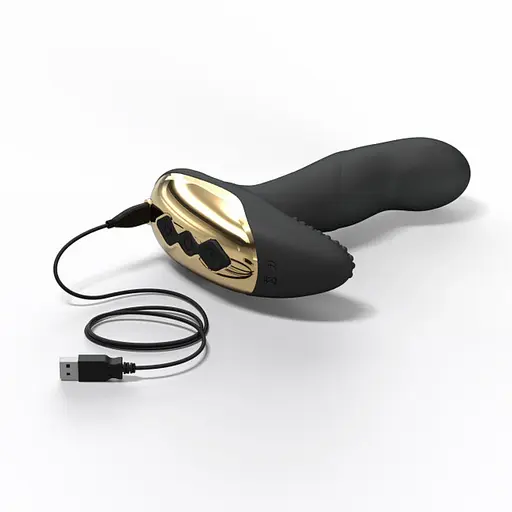 Массажер простаты Dorcel P-Finger, 13.5 см черный - фото 3