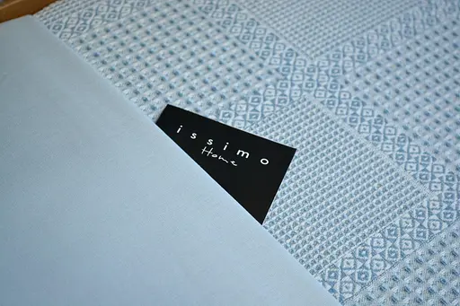 Постельное белье с покрывалом-пике Summerpunch Blue/простыня на резинке Issimo Home pbe0051413 - фото 3