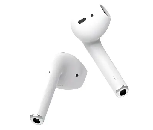 Навушники бездротові XO es21 Bluetooth механічні кнопки білі - фото 3