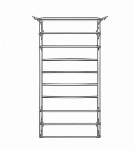 Рушникосушка водяна Deffi Юність П10 500x1000 мм нижнє підключення 30412 - фото 3