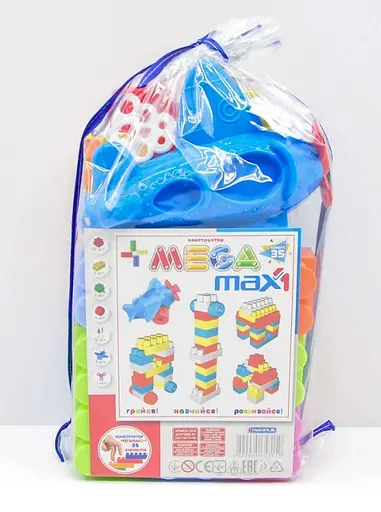 Конструктор Мега Макс 1 (35 эл.) Максимус 5003 - фото 2