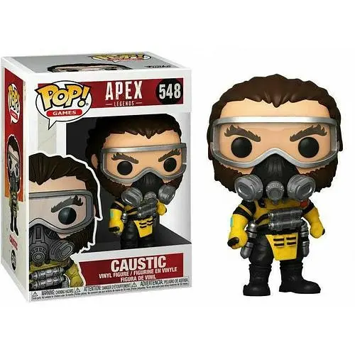Фігурка Funko Pop Каустик Ловчий-отруювач Апекс Легендс Apex Legends Caustic 10 см games AL С 548 - фото 1
