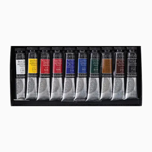 Набір олійних фарб Sennelier Rive Gauche, 10x21 мл + 1 туба в подарунок - фото 2