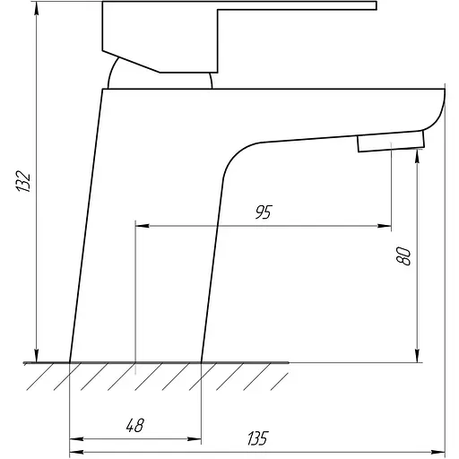 Змішувач для раковини Globus Lux Milano GLM-0101 - фото 4