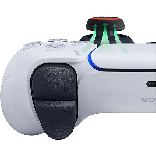 Накладки на стики Thumb Grips 4-pack для PS4/PS5/Xbox Black Red [140709] - фото 9