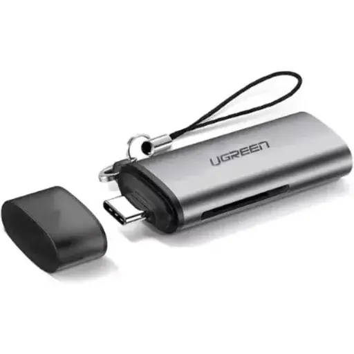 Кардрiдер Ugreen CM184 USB-C TF + SD Card Reader  (50704) - фото 1