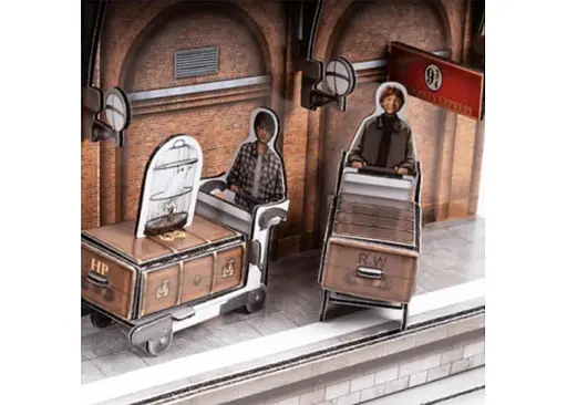 Пазл 4D Puzz 3D Гоґвортський Експрес Гаррі Поттер Hogwarts Express Set 3D puzzle 180 ел. (4dpuz001) - фото 7