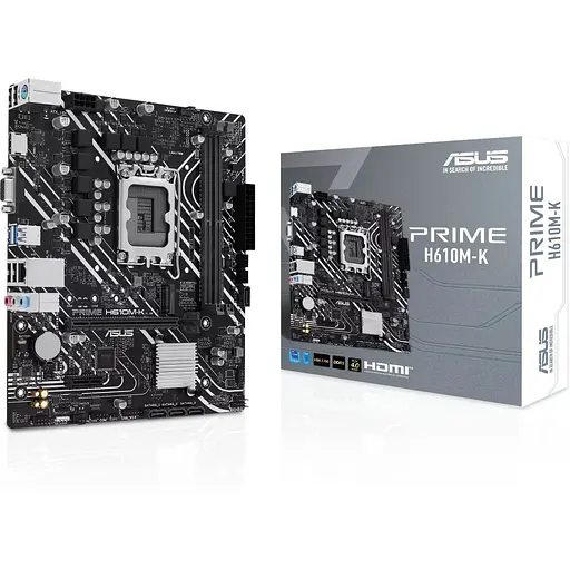 Материнская плата Asus Prime H610M-K s1700 H610 2xDDR5 M.2 HDMI D-Sub mATX - фото 7