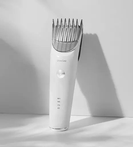 Машинка для стрижения волос Xiaomi ShowSee Electric Hair Clipper White C2-W - фото 3