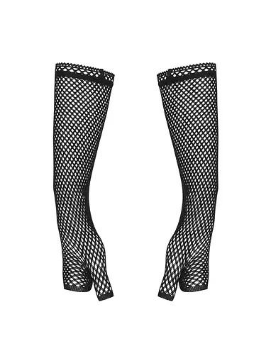 Сексуальні рукавички Obsessive Darkie S-L чорний - фото 5