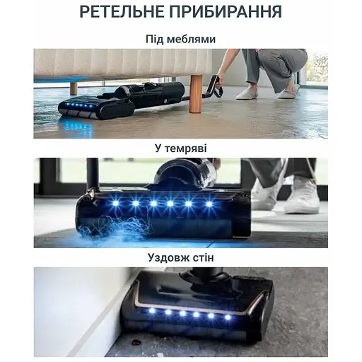 Пылесос Rowenta X-Clean 7 беспроводной моющий черный (GZ5736E0) - фото 17