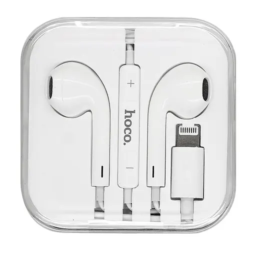 Навушники Hoco L7 Plus Original series, Lightning, 1.2m, білі - фото 7