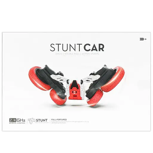 Машинка на радіокеруванні SHT DW02A Trick and Flip RC Car 2.4G Red - фото 4