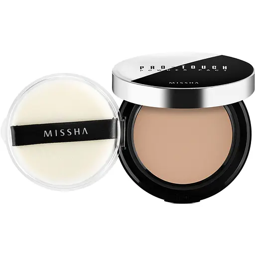 Пудра для лица Missha Pro-Touch Power Pact SPF 25 PA++ №21 компактная 10 г