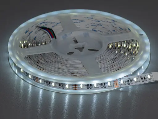 Світлодіодна стрічка 12В, 60діодів на метр, 10мм, RGB - фото 2
