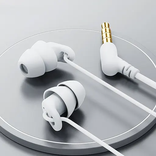 Наушники-затычки для сна Remax RM-518 Soft And Cozy, вакуумные, силиконовые ультрамягкие, Soft Touch, пассивное шумоподавление, White - фото 3