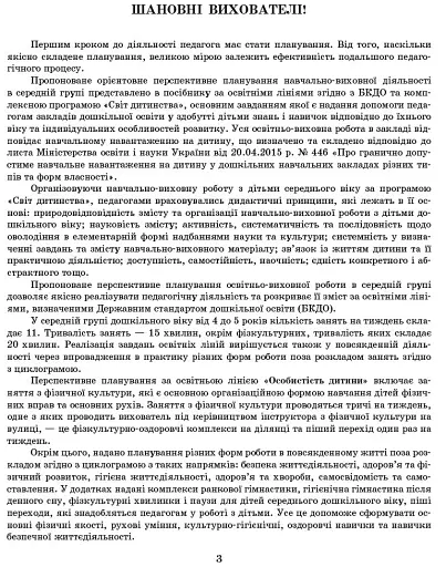 Розгорнутий перспективний план. Середній дошкільний вік. Весна. Сучасна дошкільна освіта - фото 2