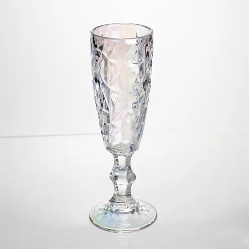 Набір келихів для шампанського 6 штук 160 мл подарункові келихи для шампанського на ніжці фужери для ігристих вин Yiwu HP-19-172 - фото 3