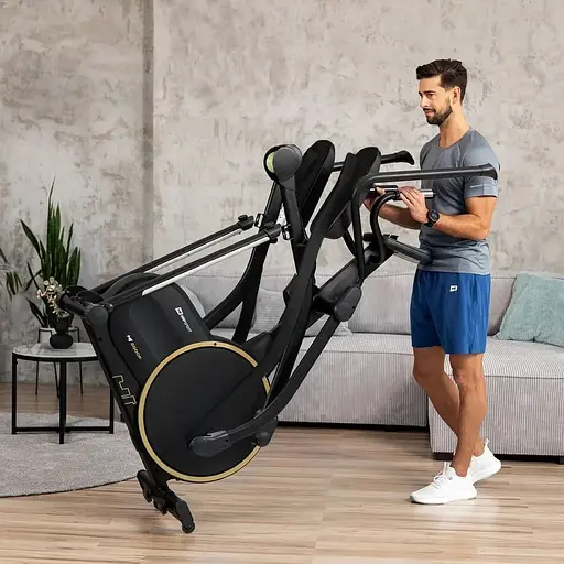 Орбитрек Hop-Sport HS-250CF Jucon черно-золотистый - фото 7