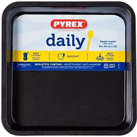 Форма для выпечки Pyrex Daily квадратная 24х24 см (DM26SR6/3046P)