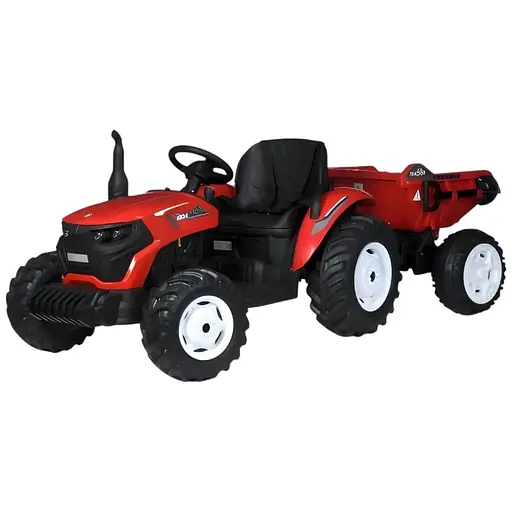 Електромобіль дитячий Bambi Трактор M 5772EBR-3 червоний