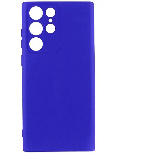 Чохол Silicone Cover Lakshmi Full Camera (AA) для Samsung Galaxy S25 Ultra Синій / Iris