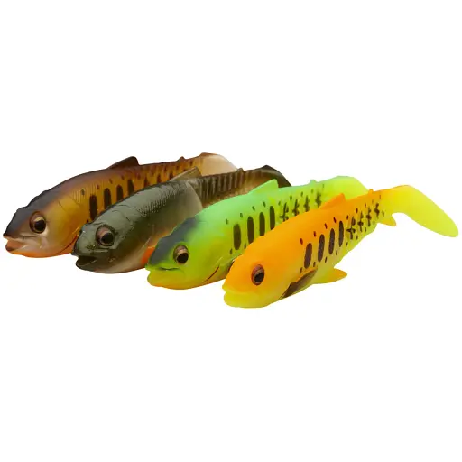 Силикон Savage Gear Craft Cannibal Paddletail Dark Water 125 мм 20.0g Mix (4 шт/уп) - фото 2