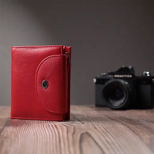 Жіночий шкіряний гаманець ST Leather 12х10х2 см acs0029426 - фото 10